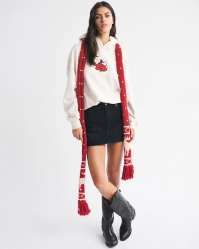 Abercrombie & Fitch Snoopy Sunday Hoodie In Neutral