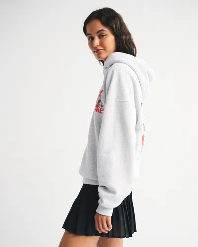 Abercrombie & Fitch Diet Coke Sunday Hoodie In Gray