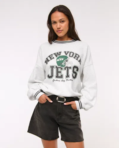 Abercrombie & Fitch New York Jets  Sunday Crew In White