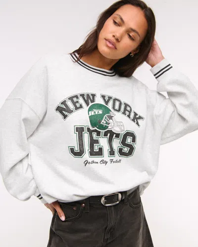 Abercrombie & Fitch New York Jets  Sunday Crew In White
