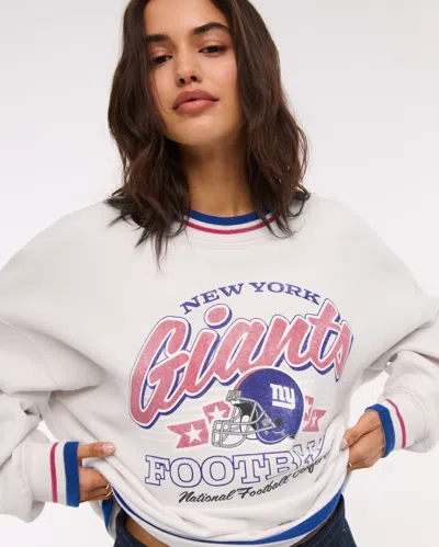 Abercrombie & Fitch New York Giants  Sunday Crew In White