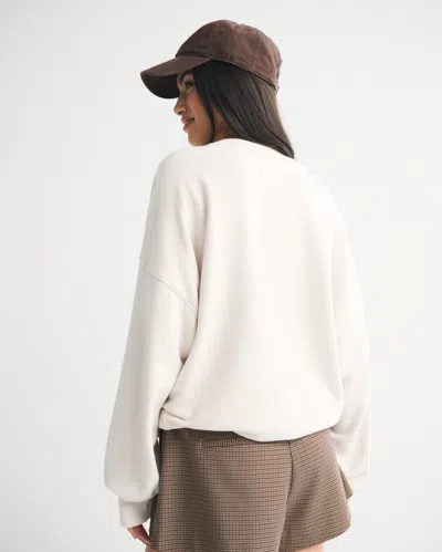 Abercrombie & Fitch Dog  Sunday Crew In Neutral