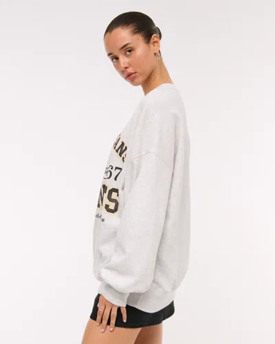 Abercrombie & Fitch New Orleans Saints  Sunday Crew In White