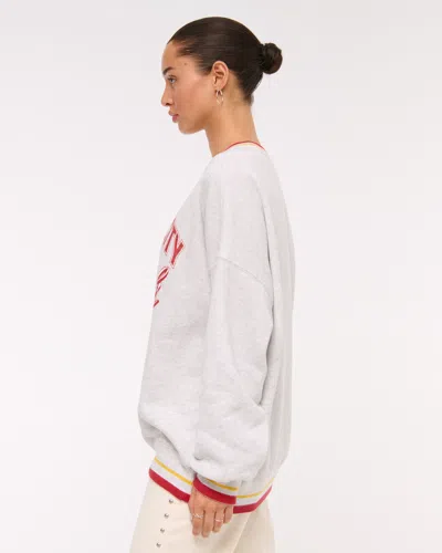 Abercrombie & Fitch Kansas City Chiefs  Sunday Crew In White