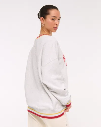 Abercrombie & Fitch Kansas City Chiefs  Sunday Crew In White