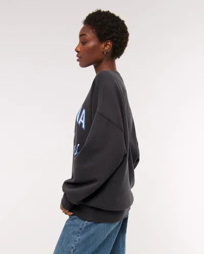 Abercrombie & Fitch Carolina Panthers  Sunday Crew In Gray