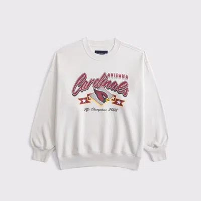 Abercrombie & Fitch Arizona Cardinals  Sunday Crew In White
