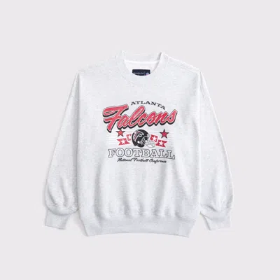 Abercrombie & Fitch Atlanta Falcons  Sunday Crew In White