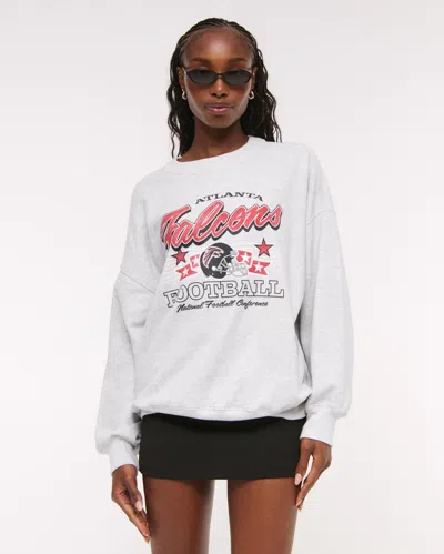Abercrombie & Fitch Atlanta Falcons  Sunday Crew In White
