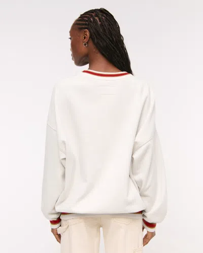 Abercrombie & Fitch San Francisco 49ers  Sunday Crew In White