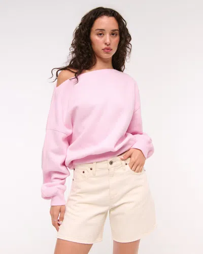 Abercrombie & Fitch Sunday Slash Top In White