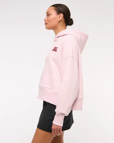 Abercrombie & Fitch Fruit Graphic Hoodie In Pink