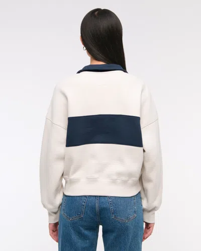 Abercrombie & Fitch Sunday Half-zip In Sand