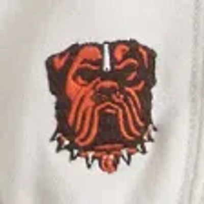 Abercrombie & Fitch Cleveland Browns Graphic Oversized Sunday Crew In White