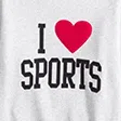 Abercrombie & Fitch I Love Sports  Sunday Crew In Gray