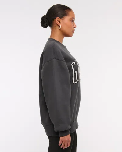 Abercrombie & Fitch Game Day  Sunday Crew In Gray