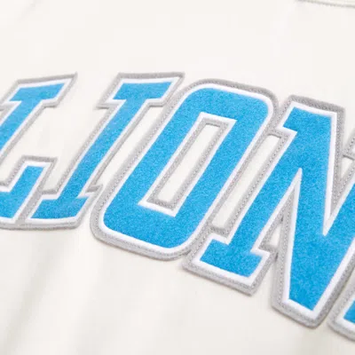 Abercrombie & Fitch Detroit Lions Graphic Oversized Sunday Crew In White
