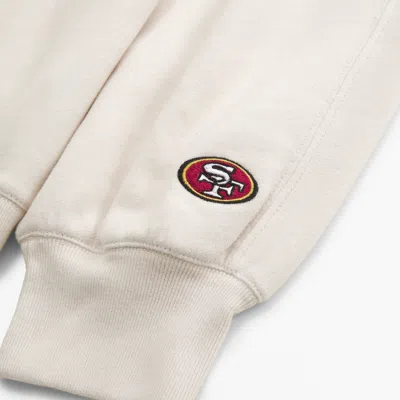 Abercrombie & Fitch San Francisco 49ers Graphic Oversized Sunday Crew In White
