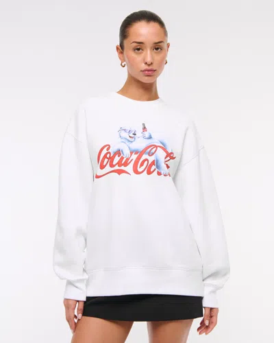 Abercrombie & Fitch Coca-cola  Sunday Crew In Neutral