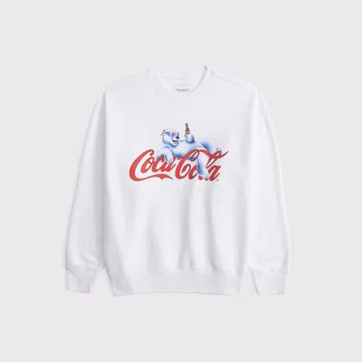 Abercrombie & Fitch Coca-cola  Sunday Crew In Neutral