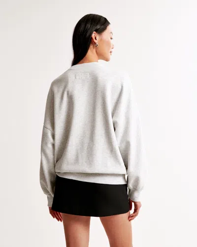 Abercrombie & Fitch Cincinnati Bengals Graphic Oversized Sunday Crew In White