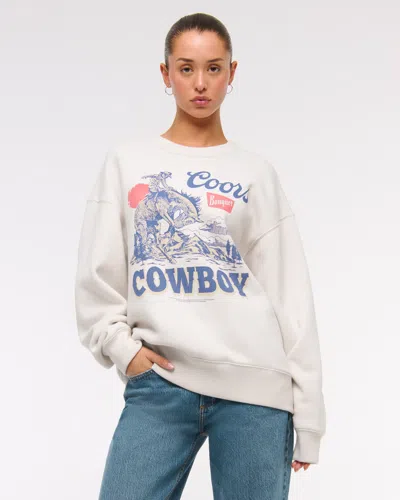 Abercrombie & Fitch Coors Banquet  Sunday Crew In Sand