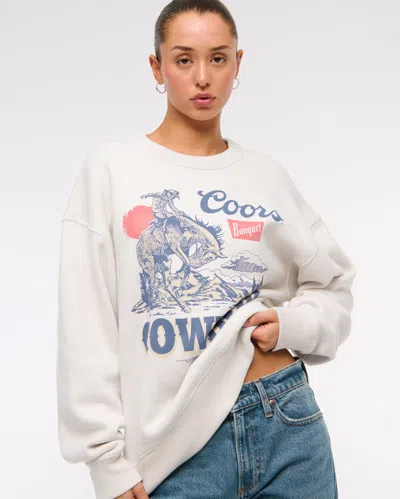 Abercrombie & Fitch Coors Banquet  Sunday Crew In Sand