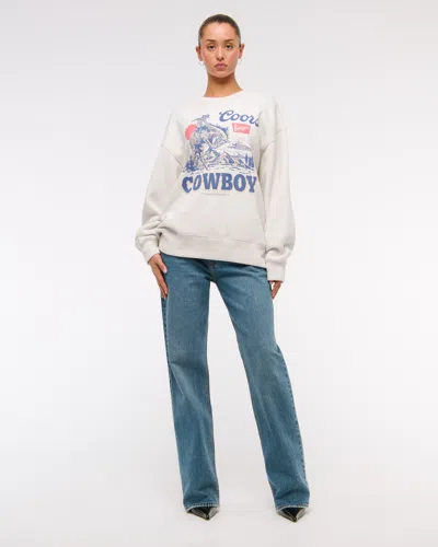 Abercrombie & Fitch Coors Banquet  Sunday Crew In Sand