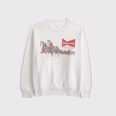 Abercrombie & Fitch Budweiser  Sunday Crew In Sand
