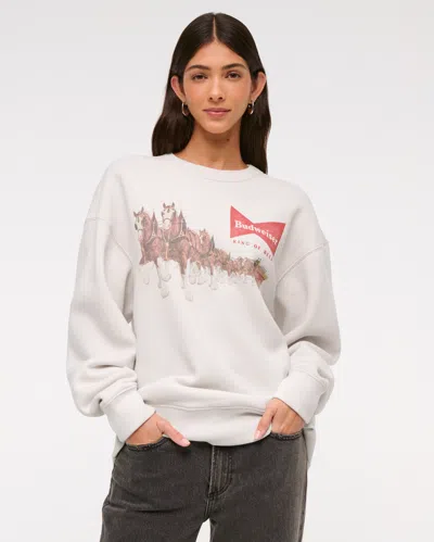 Abercrombie & Fitch Budweiser  Sunday Crew In Sand