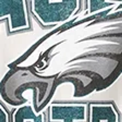 Abercrombie & Fitch Philadelphia Eagles Graphic Oversized Sunday Crew In Neutral
