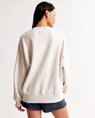 Abercrombie & Fitch Denver Broncos Graphic Oversized Sunday Crew