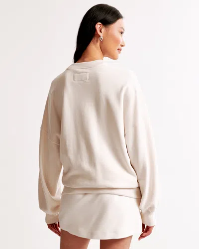 Abercrombie & Fitch Miami Dolphins Graphic Oversized Sunday Crew