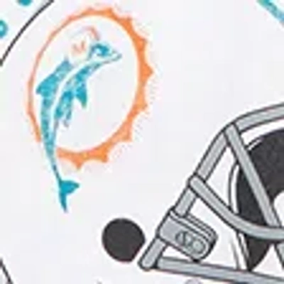 Abercrombie & Fitch Miami Dolphins Graphic Oversized Sunday Crew