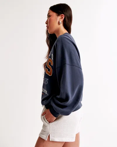 Abercrombie & Fitch Chicago Bears Graphic Oversized Sunday Crew