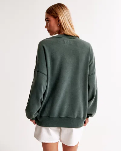 Abercrombie & Fitch New York Jets Graphic Oversized Sunday Crew