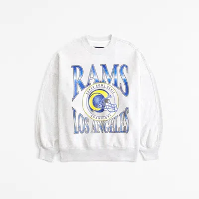 Abercrombie & Fitch Los Angeles Rams Graphic Oversized Sunday Crew