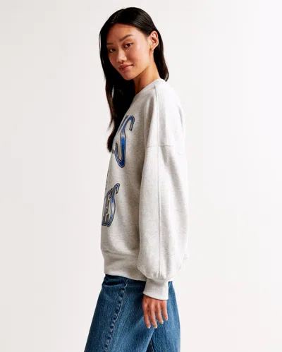 Abercrombie & Fitch Los Angeles Rams Graphic Oversized Sunday Crew