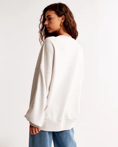 Abercrombie & Fitch Seattle Seahawks Graphic Oversized Sunday Crew