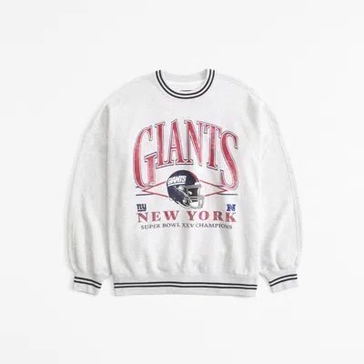 Abercrombie & Fitch New York Giants Graphic Oversized Sunday Crew
