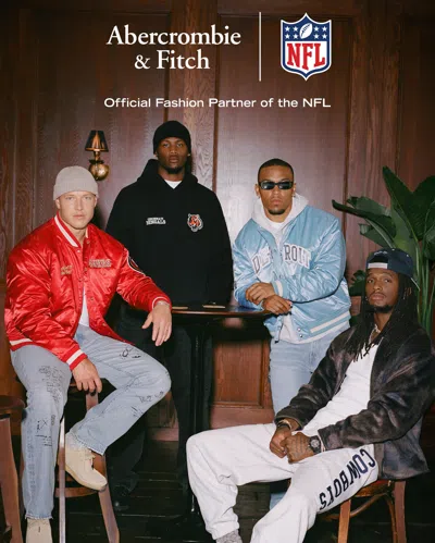 Abercrombie & Fitch San Francisco 49ers Graphic Oversized Sunday Crew