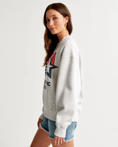 Abercrombie & Fitch Olympics  Sunday Crew In Gray