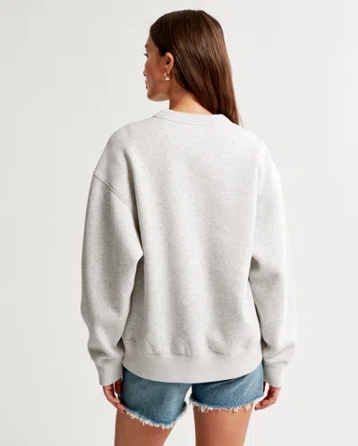 Abercrombie & Fitch Olympics  Sunday Crew In Gray