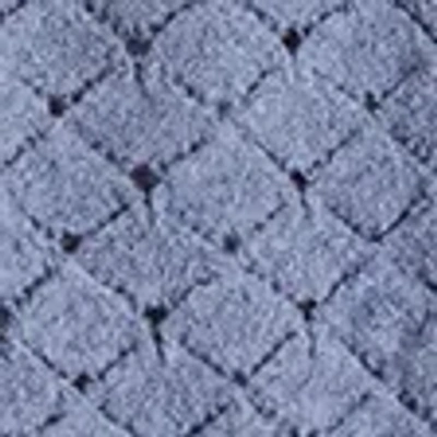 Abercrombie & Fitch Shrunken Pointelle Crew Cardigan In Blue