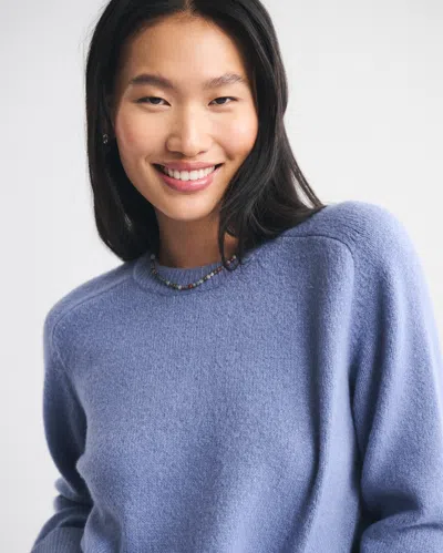 Abercrombie & Fitch The A&f Madeline Crew Sweater In Blue