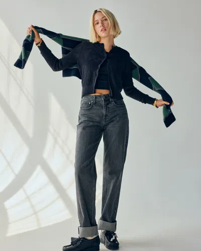 Abercrombie & Fitch Floral Open-stitch Cardigan In Neutral