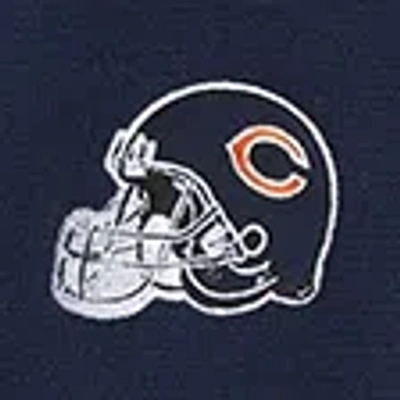 Abercrombie & Fitch Chicago Bears Mockneck Zipper Cardigan In Blue