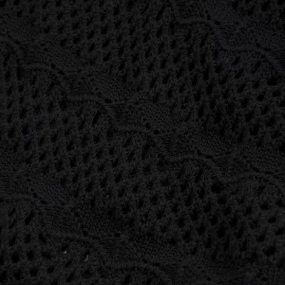 Abercrombie & Fitch Crochet-style V-neck Cami In Black