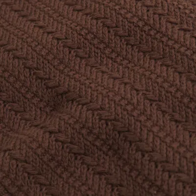 Abercrombie & Fitch Crochet-style Bra Top In Brown