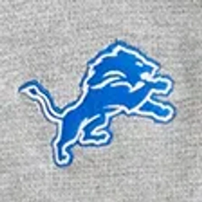 Abercrombie & Fitch Detroit Lions Mockneck Zipper Cardigan In Gray